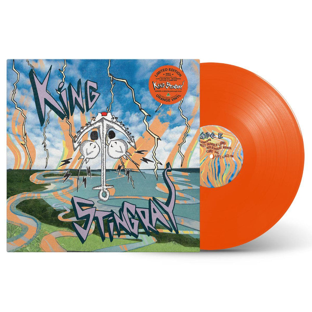 King Stingray - King Stingray - 2023 Orange Repress Vinyl LP Record - Bondi Records