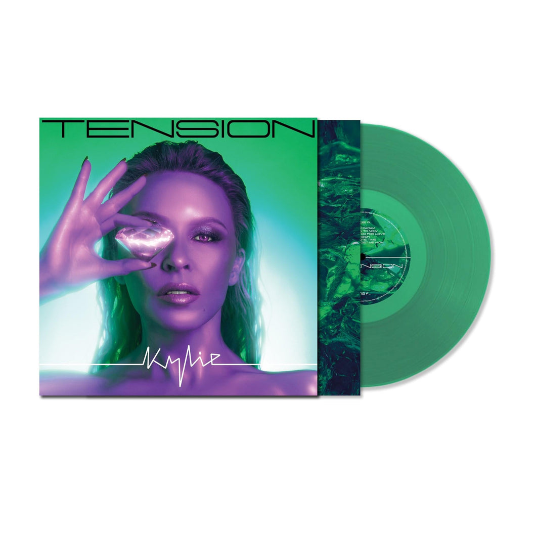 Kylie Minogue - Tension - Transparent Green Vinyl LP Record - Bondi Records