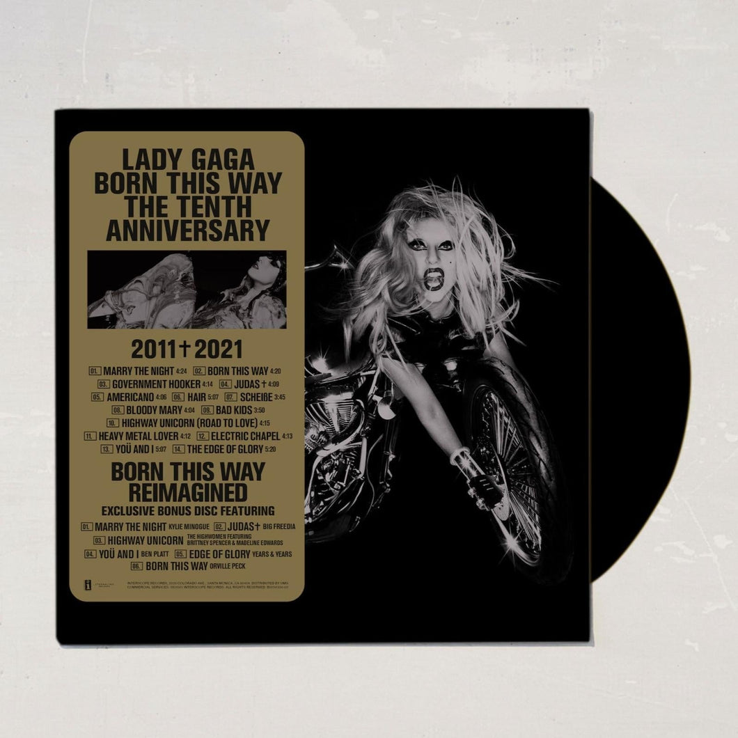 Lady Gaga - Born This Way: The Tenth Anniversary Edition - Vinyl LP Record - Bondi Records