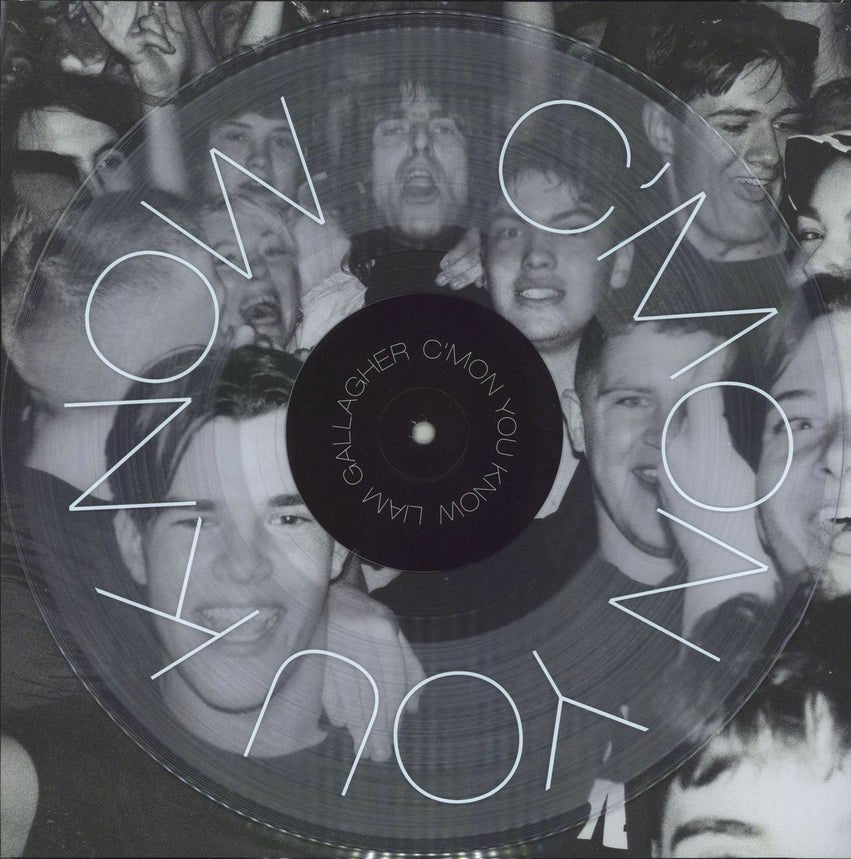 Liam Gallagher - C'Mon You Know - Clear Disc Vinyl LP Record - Bondi Records