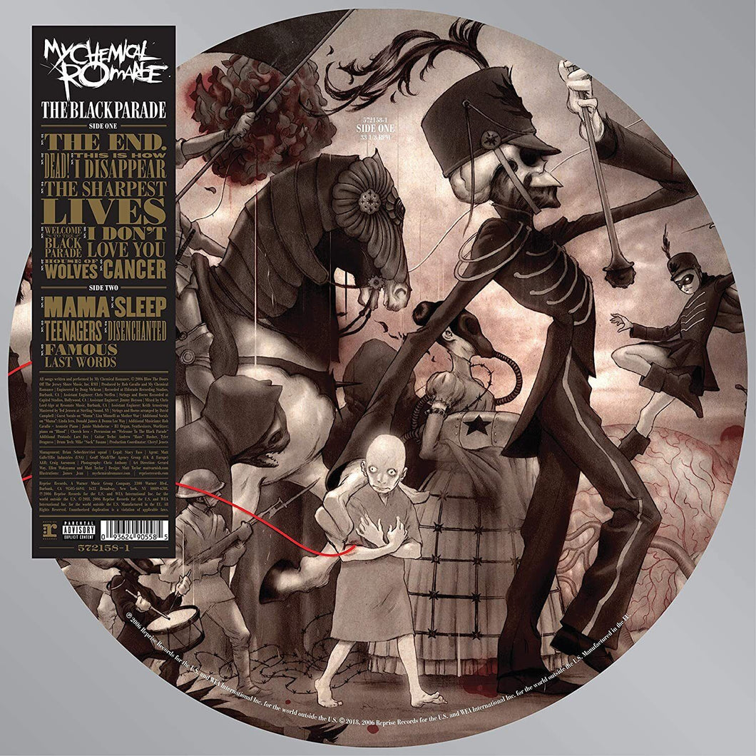 My Chemical Romance - The Black Parade - Picture Disc Vinyl LP Record - Bondi Records