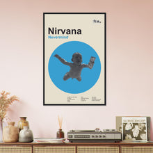 Load image into Gallery viewer, Nirvana - Nevermind - Framed Poster - Bondi Records
