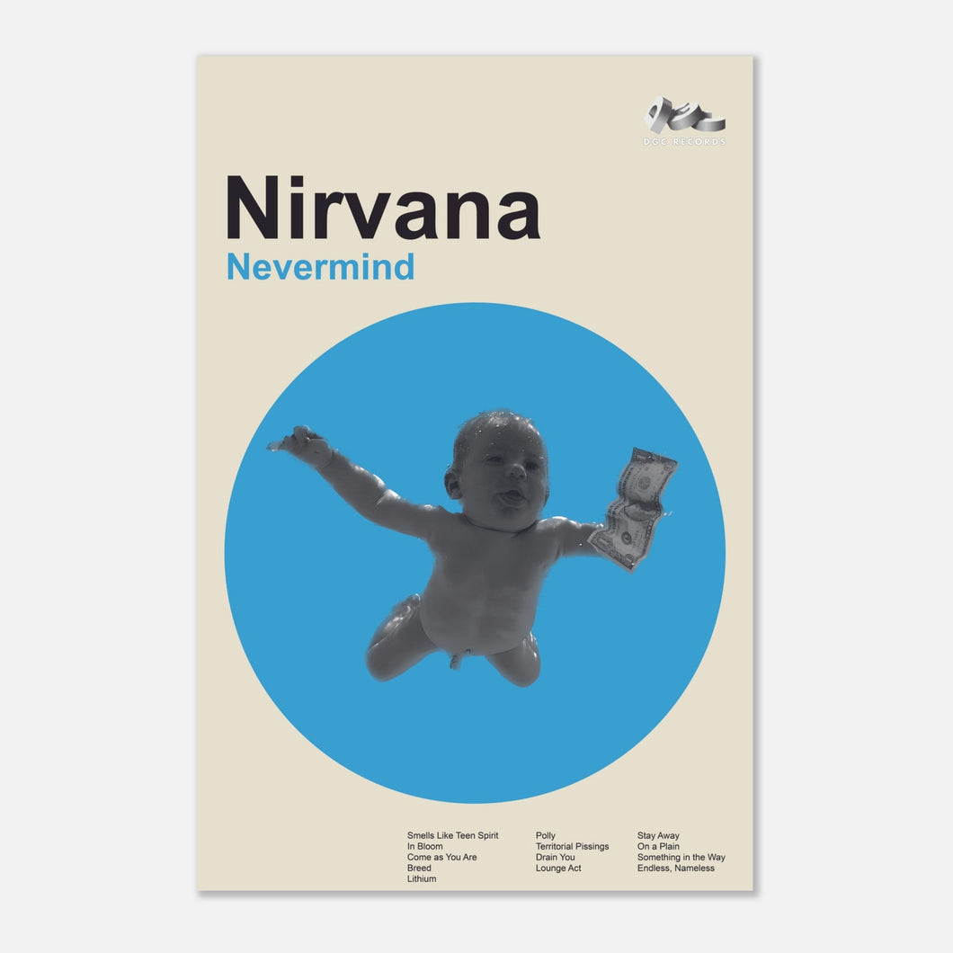 Nirvana - Nevermind - Poster - Bondi Records