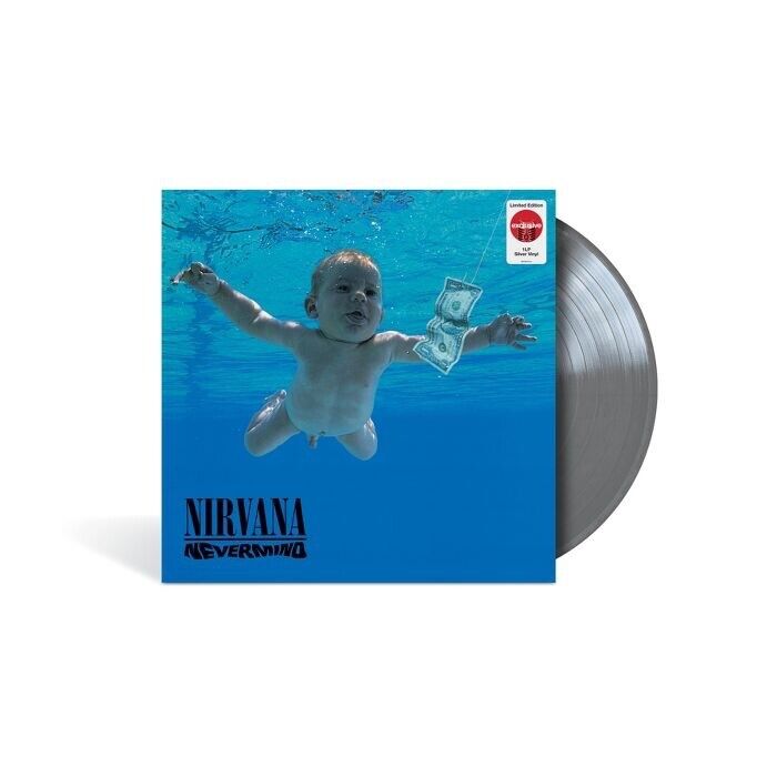 Nirvana - Nevermind - Silver Vinyl LP Record - Bondi Records