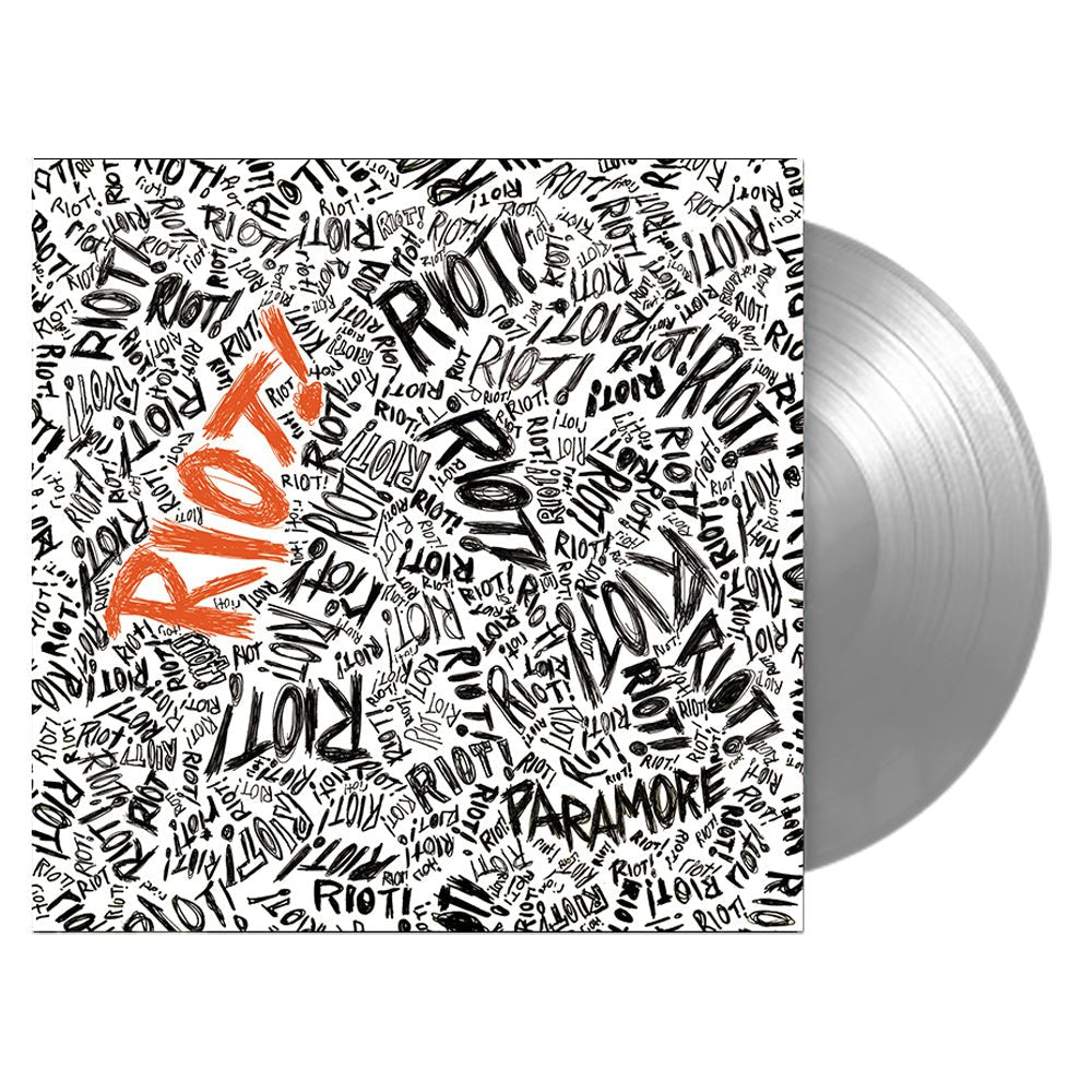 Paramore - Riot! - Silver Vinyl LP Record - Bondi Records