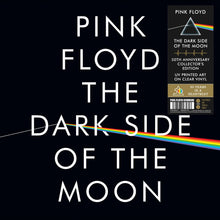 Load image into Gallery viewer, Pink Floyd - The Dark Side Of The Moon - 50th Anniversary Printed Clear Vinyl LP Record - Bondi Records

