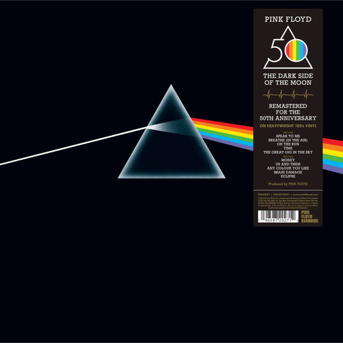 Pink Floyd - The Dark Side Of The Moon - 50th Anniversary Remastered Vinyl LP Record - Bondi Records
