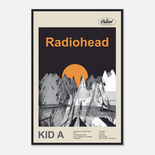 Load image into Gallery viewer, Radiohead - Kid A - Framed Poster - Bondi Records
