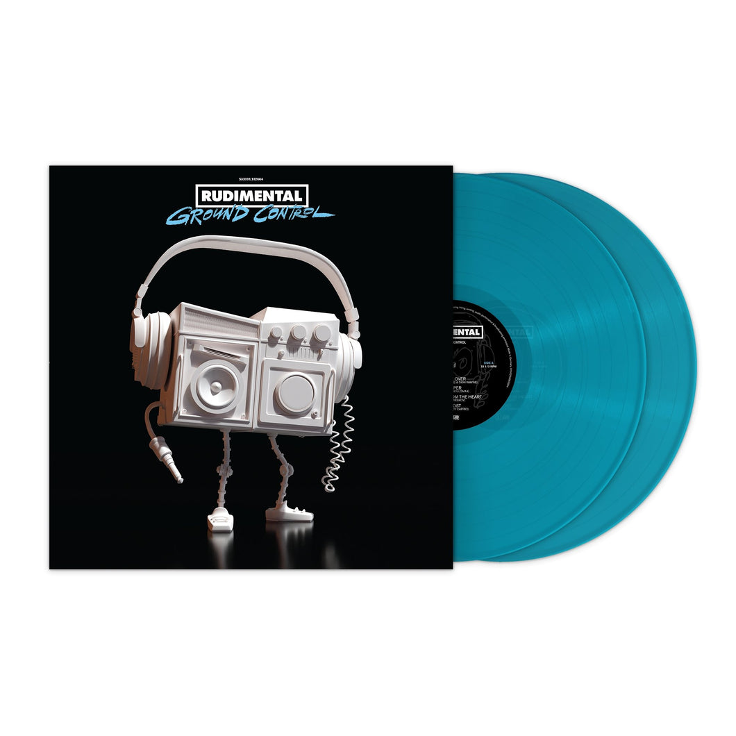 Rudimental – Ground Control – Teal Vinyl LP Record - Bondi Records