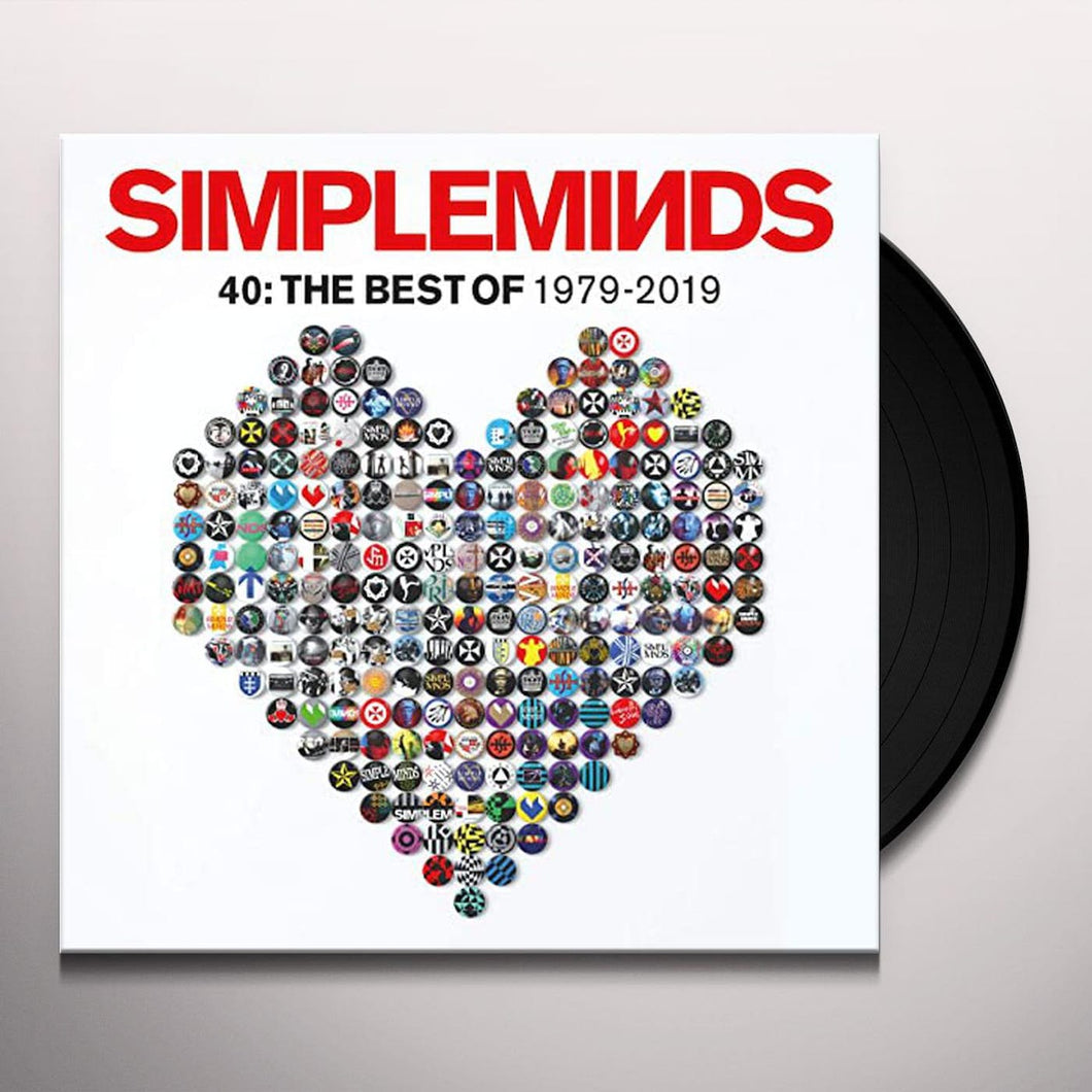 Simple Minds - Forty: The Best Of Simple Minds - Vinyl LP Record - Bondi Records