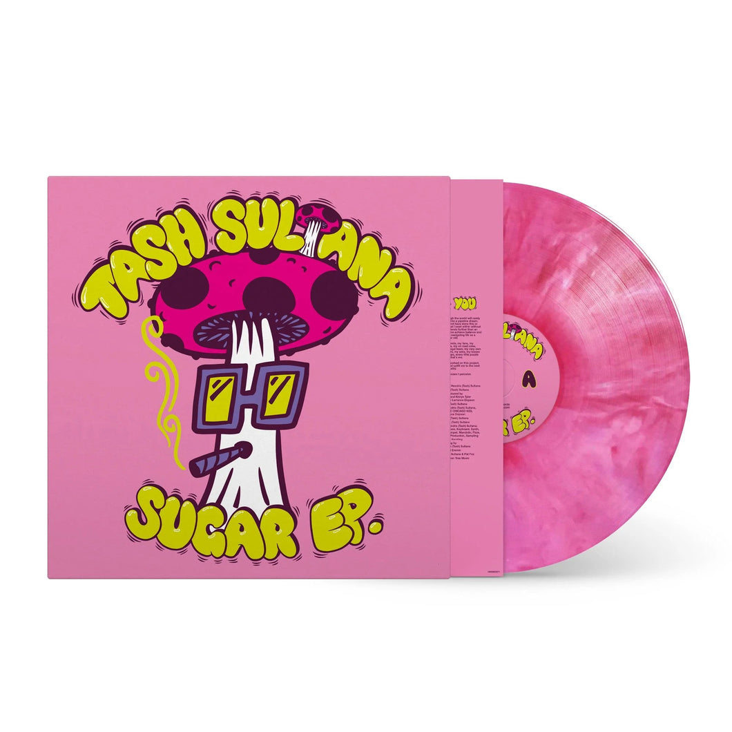 Tash Sultana - Sugar - Pink Marbled Vinyl EP Records - Bondi Records