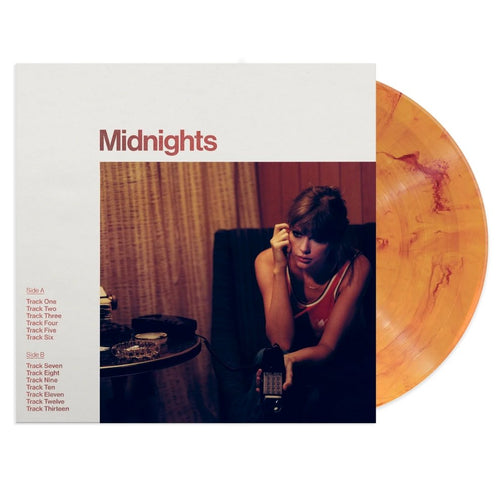 Taylor Swift - Midnights - Blood Moon Orange Vinyl LP Record - Bondi Records