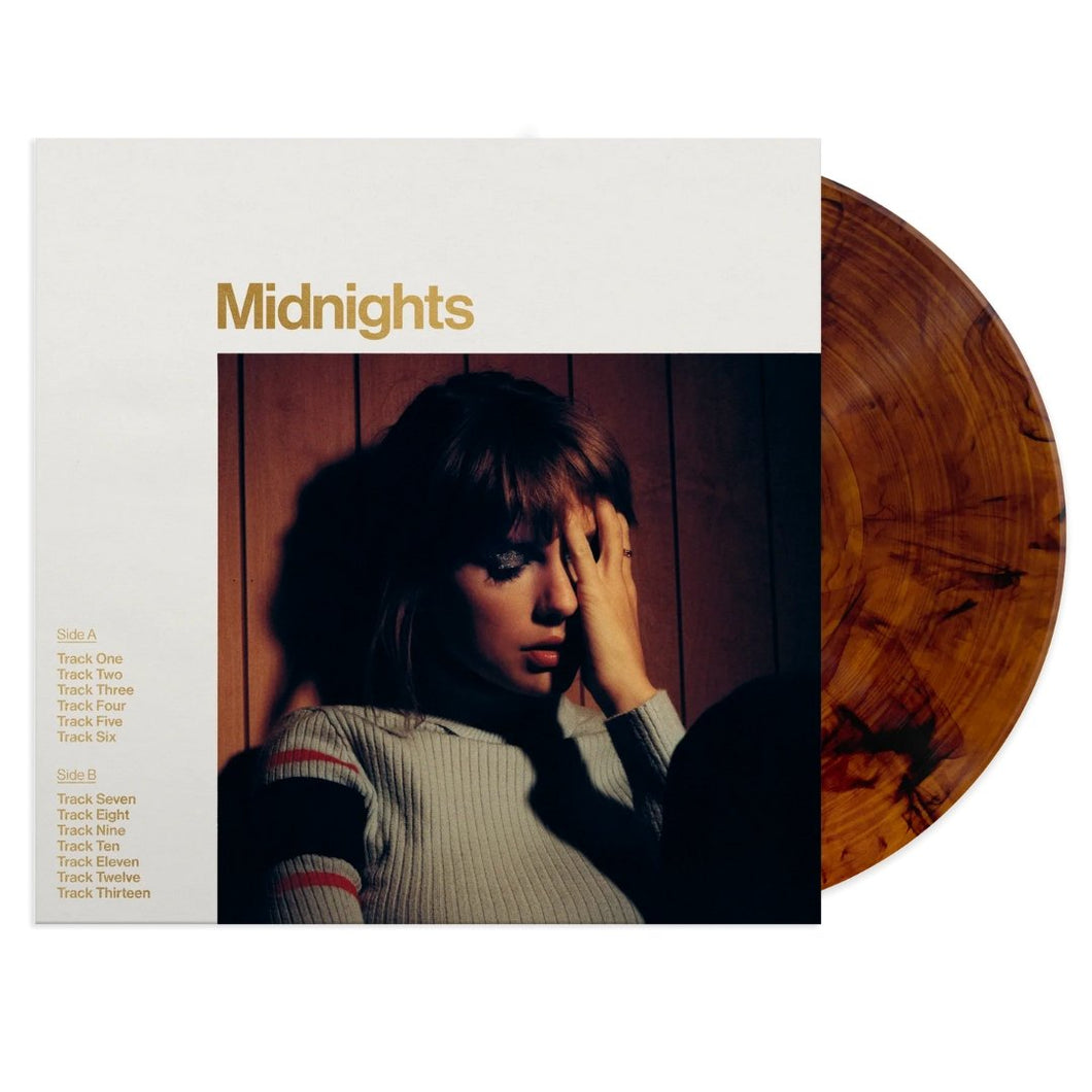 Taylor Swift - Midnights - Mahogany Brown Vinyl LP Record - Bondi Records