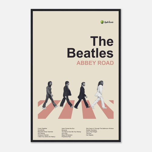 The Beatles - Abbey Road - Framed Poster - Bondi Records