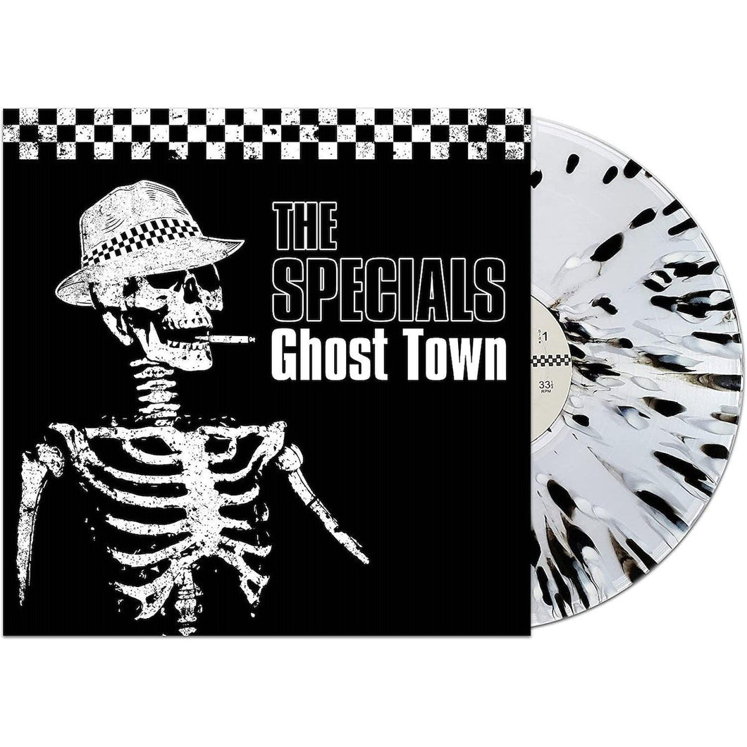 The Specials - Ghost Town - Black & White Splatter Vinyl LP Record - Bondi Records