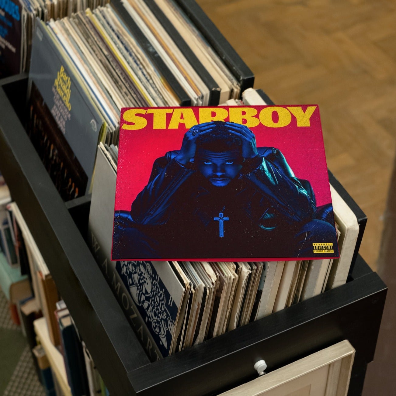 The Weeknd - Starboy - Translucent Red Vinyl LP Record