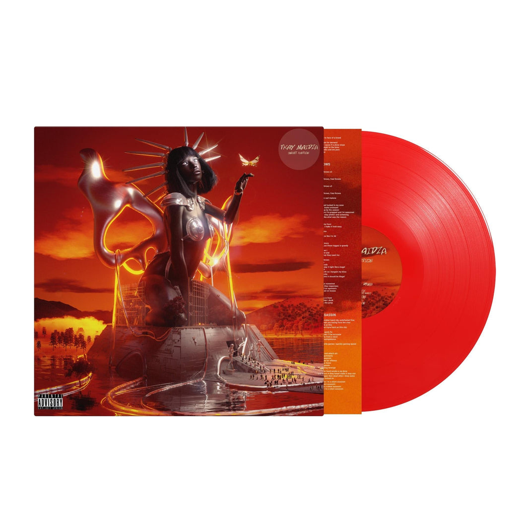 Tkay Maidza - Sweet Justice - Transparent Red Vinyl LP Record - Bondi Records