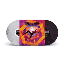 Load image into Gallery viewer, Various Artists - Across The Spider-Verse - White and Dark Purple Marbled Vinyl LP Record - Bondi Records
